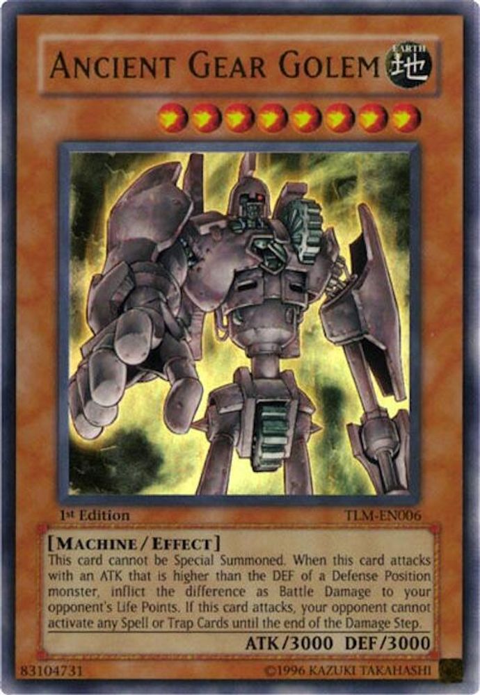 Ancient Gear Golem (TLM-EN006) - Ultra Rare