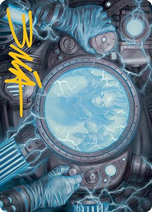 Recalibrate Art Card (Gold-Stamped Signature) (ASMH2-017) - Art Series: Modern Horizons 2