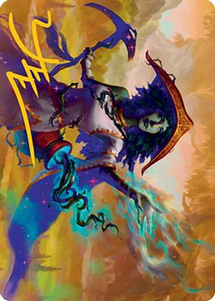 Sythis, Harvest's Hand Art Card (Gold-Stamped Signature) (ASMH2-059) - Art Series: Modern Horizons 2
