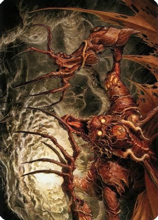 Archfiend of Sorrows Art Card (ASMH2-026) - Art Series: Modern Horizons 2