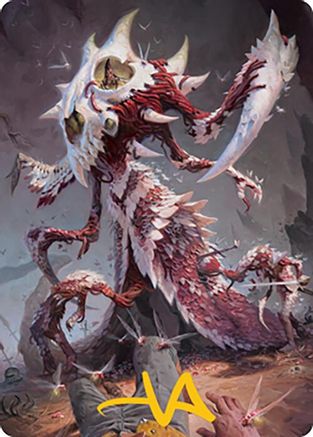 Grist, the Hunger Tide Art Card (56/81) (Gold-Stamped Signature) (ASMH2-056) - Art Series: Modern Horizons 2