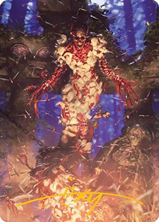 Grist, the Hunger Tide Art Card (55/81) (Gold-Stamped Signature) (ASMH2-055) - Art Series: Modern Horizons 2