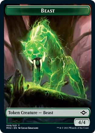 Beast Token (MH2-009) - Modern Horizons 2