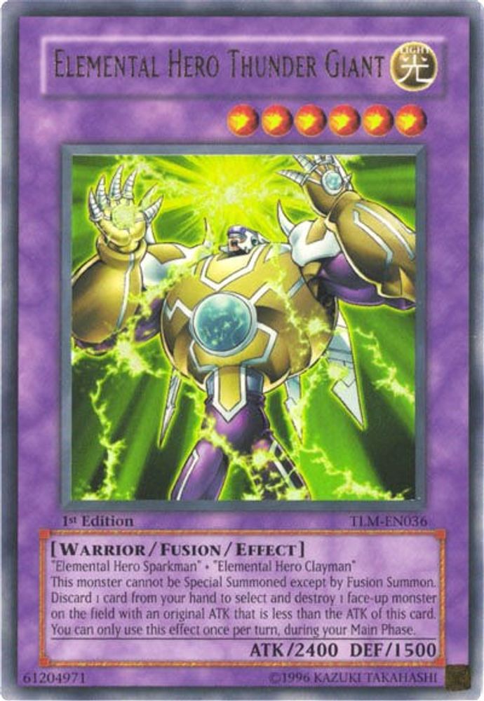 Elemental HERO Thunder Giant (TLM-EN036) - Ultra Rare