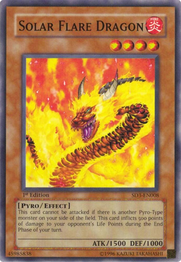 Solar Flare Dragon (SD3-EN008) - Common