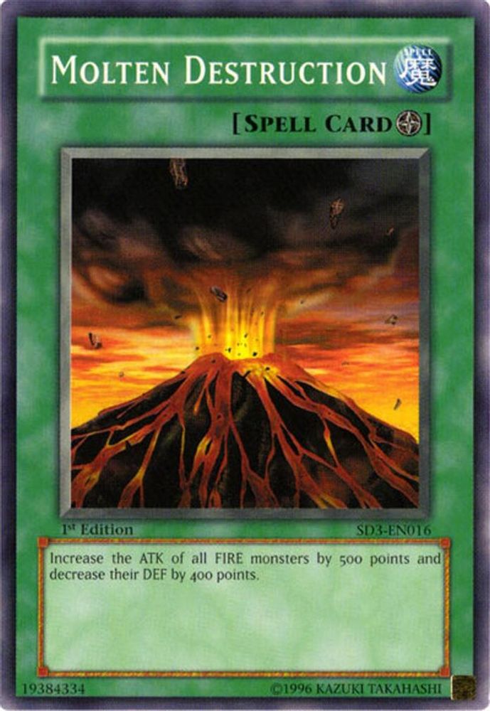 Molten Destruction (SD3-EN016) - Common