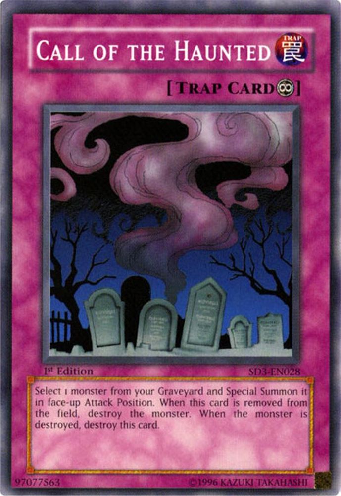 Call of the Haunted (SD3-EN028) - Common