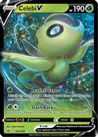 Celebi V 007  - Holofoil - Ultra Rare