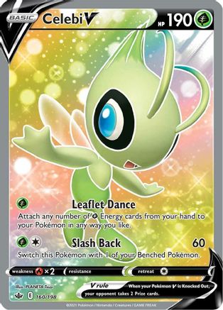 Celebi V (Full Art) 160  - Holofoil - Ultra Rare