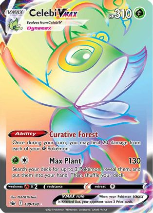 Celebi VMAX (Secret) 199  - Holofoil - Secret Rare