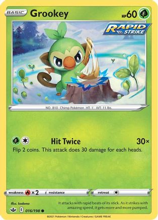 Grookey 016  - Common