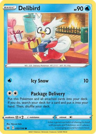 Delibird 032  - Common