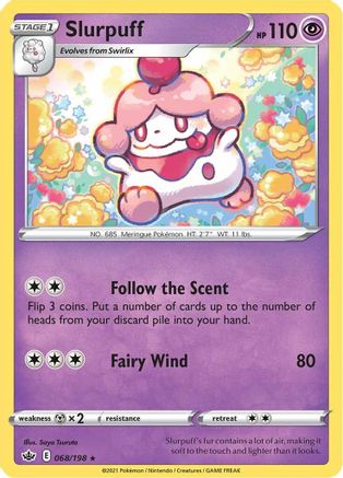 Slurpuff 068  - Rare