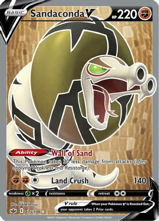 Sandaconda V (Full Art) 175  - Holofoil - Ultra Rare
