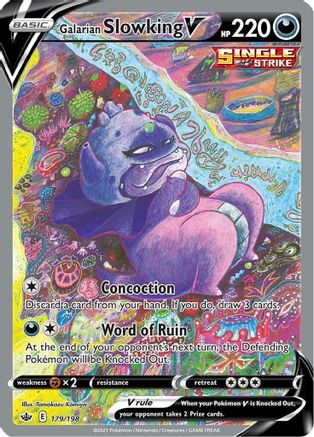 Galarian Slowking V (Alternate Full Art) 179  - Holofoil - Ultra Rare