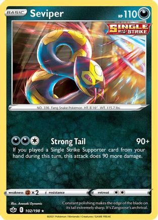 Seviper 102  - Rare