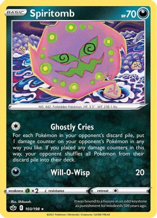 Spiritomb 103  - Rare
