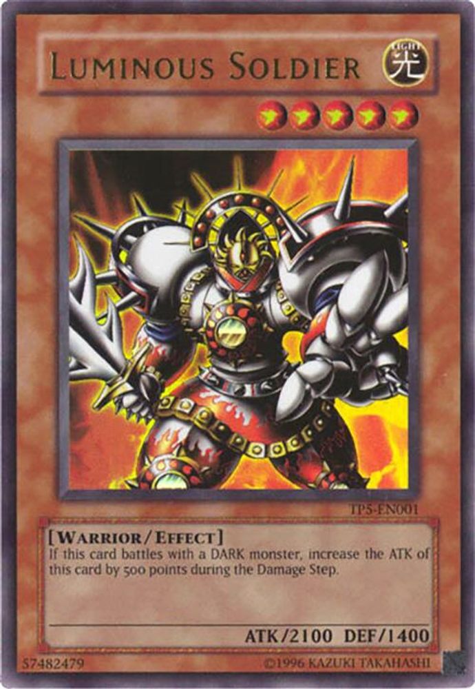 Luminous Soldier (TP5-EN001) - Ultra Rare