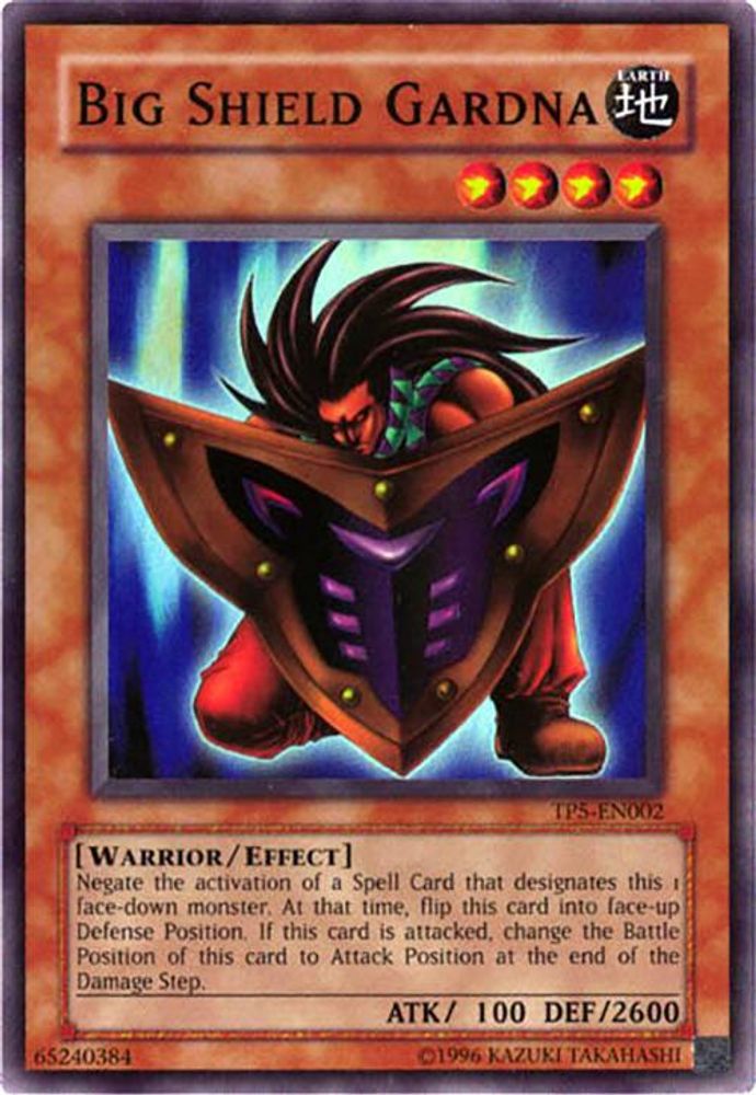 Big Shield Gardna (TP5-EN002) - Super Rare