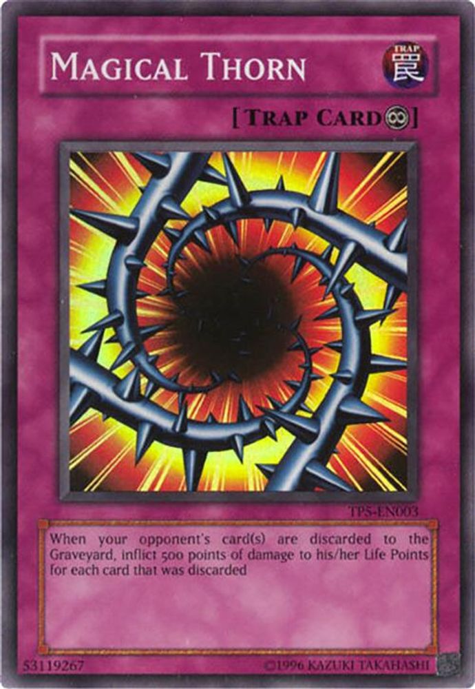 Épine magique [TP5-EN003] Super Rare 
