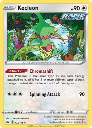Kecleon 122  - Rare