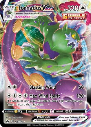 Tornadus VMAX 125  - Holofoil - Ultra Rare