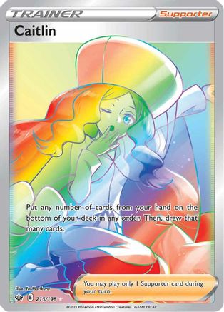 Caitlin (Secret) 213/198  - Holofoil - Secret Rare