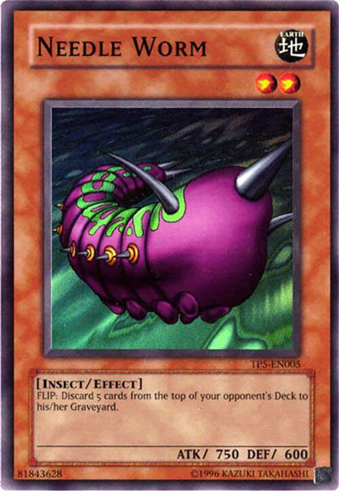 Needle Worm (TP5-EN005) - Super Rare