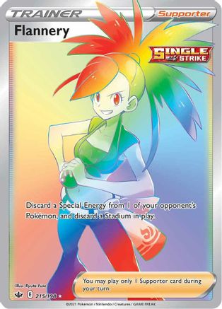 Flannery (Secret) 215  - Holofoil - Secret Rare