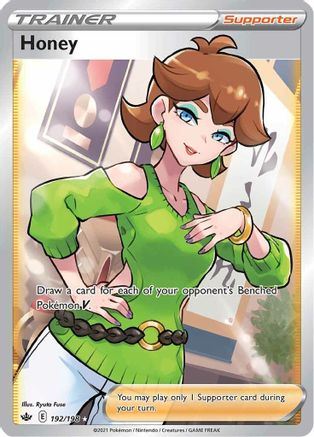 Honey (Full Art) 192  - Holofoil - Ultra Rare