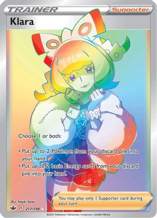 Klara (Secret) 217/198  - Holofoil - Secret Rare