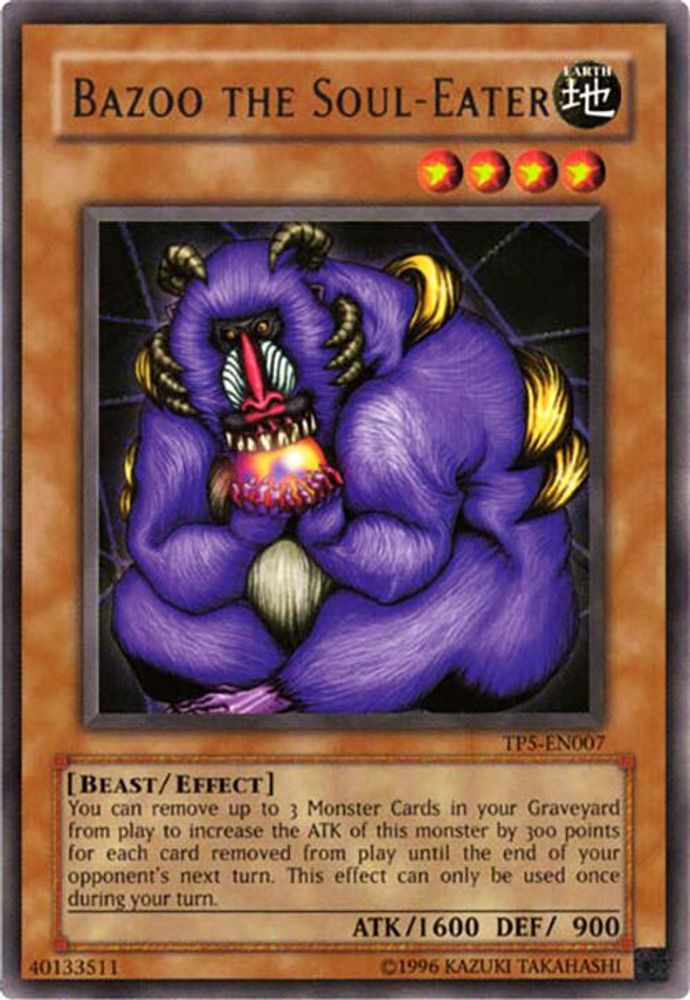 Bazoo the Soul-Eater (TP5-EN007) - Rare