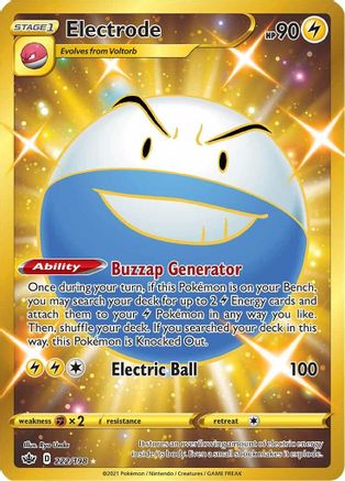 Electrode (Secret) 222  - Holofoil - Secret Rare