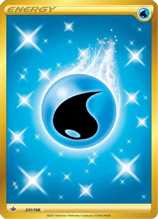 Water Energy (Secret) 231  - Holofoil - Secret Rare