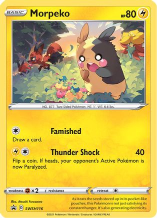 Morpeko SWSH116  - Holofoil - Promo