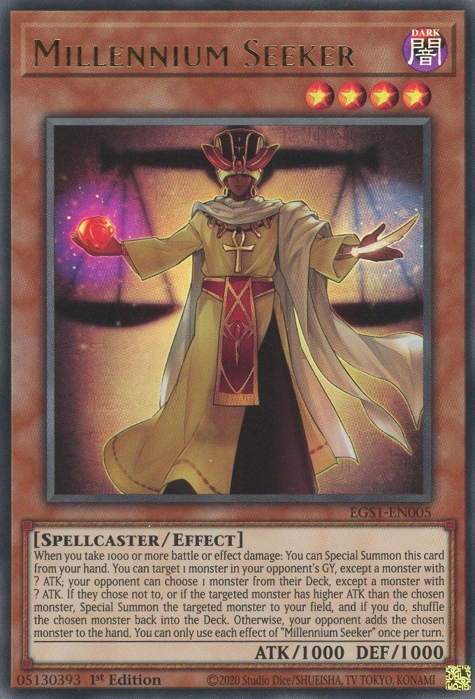 Chercheur du millénaire [EGS1-EN005] Ultra rare 