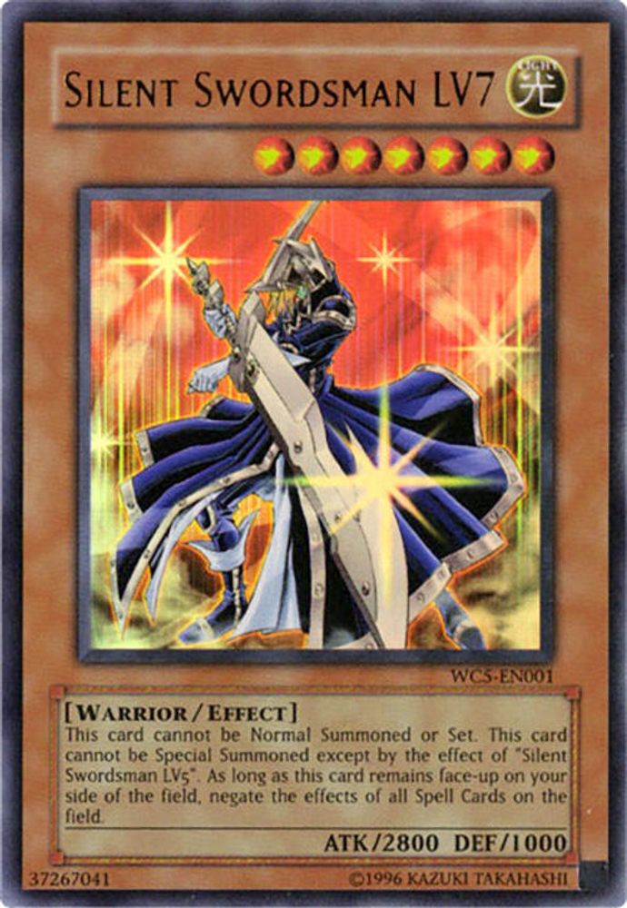 Silent Swordsman LV7 (WC5-EN001) - Ultra Rare