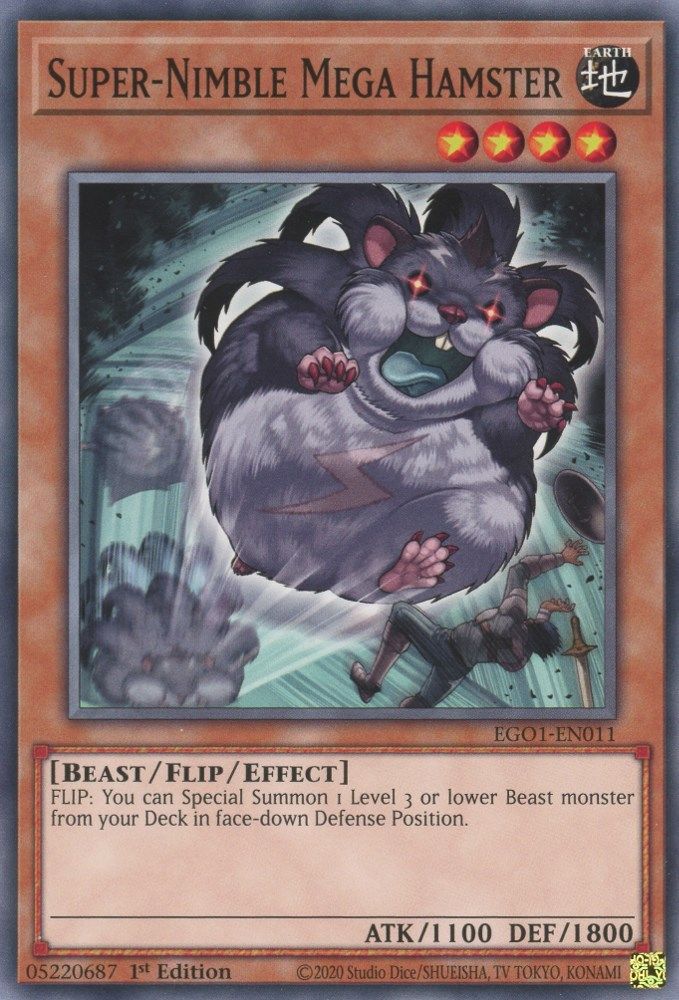 Super-Nimble Mega Hamster (EGO1-EN011) - Common
