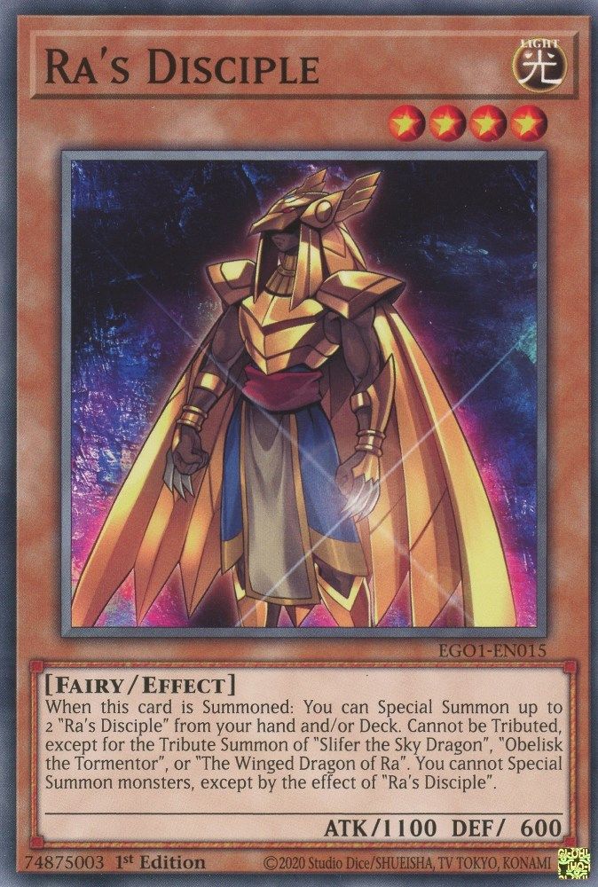 Ra's Disciple (EGO1-EN015) - Common