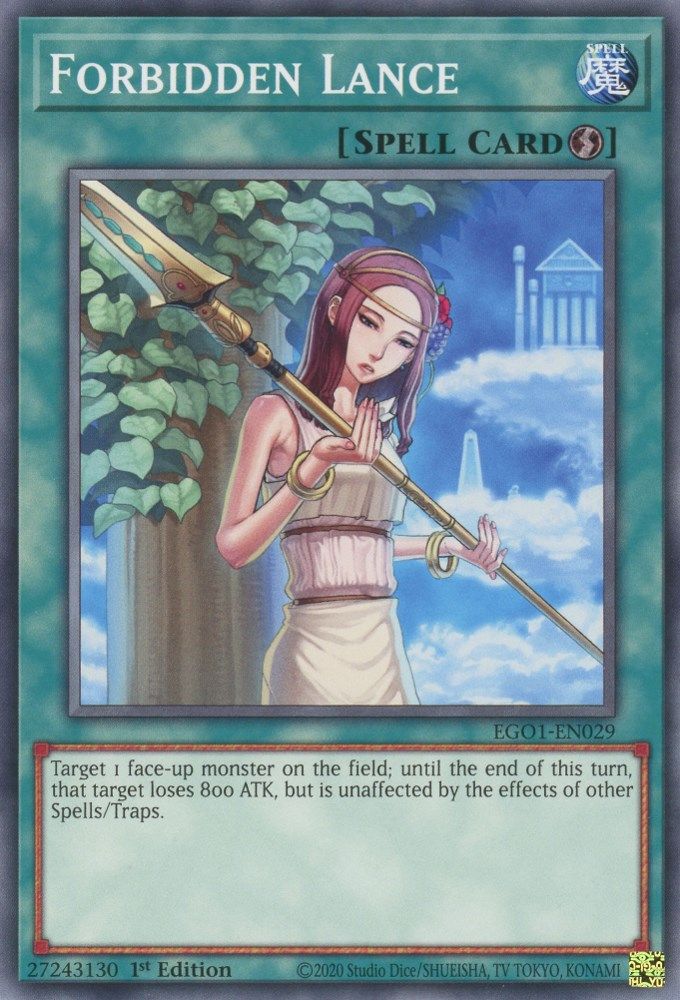 Forbidden Lance (EGO1-EN029) - Common
