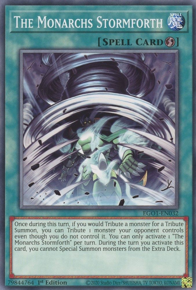 The Monarchs Stormforth (EGO1-EN032) - Common