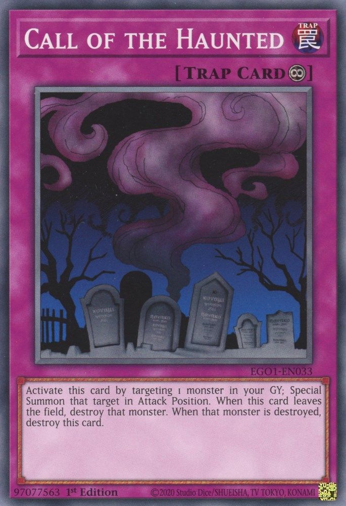 Call of the Haunted (EGO1-EN033) - Common