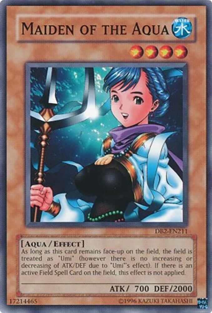 Maiden of the Aqua (DB2-EN211) - Common
