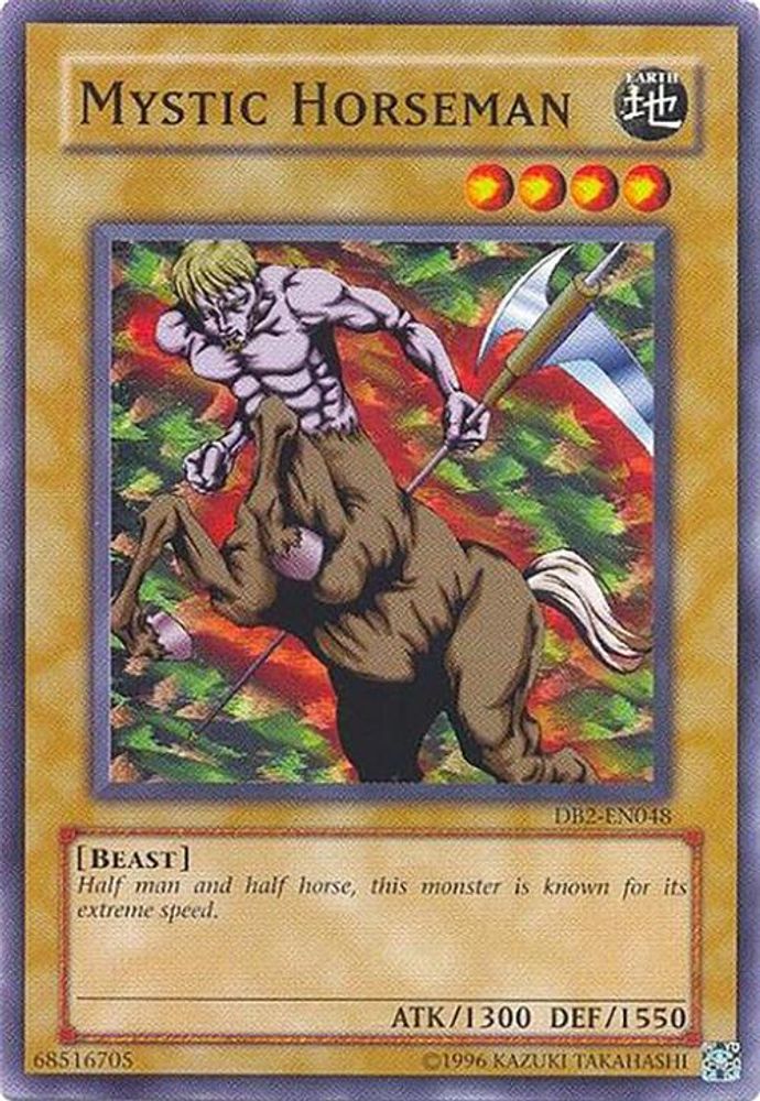 Mystic Horseman (DB2-EN048) - Common