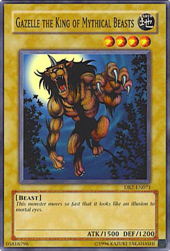 Gazelle le roi des bêtes mythiques [DB2-EN071] Commun 