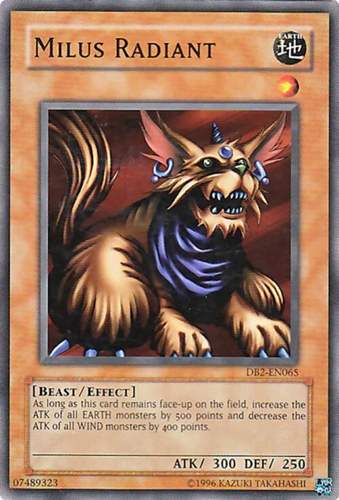 Milus Radiant (DB2-EN065) - Common