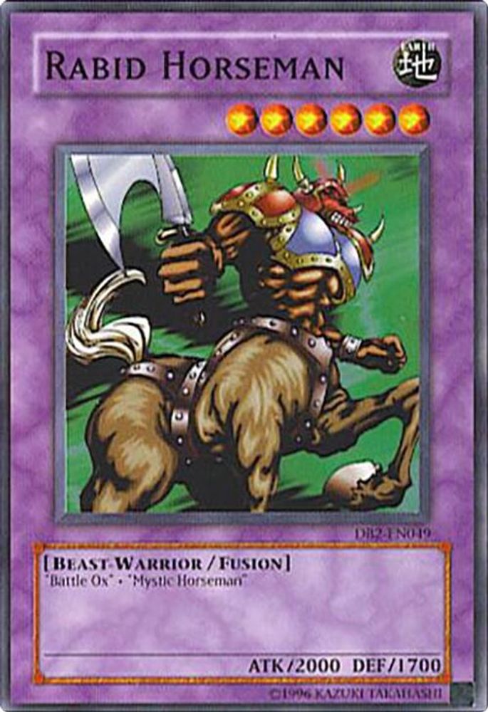 Rabid Horseman (DB2-EN049) - Common
