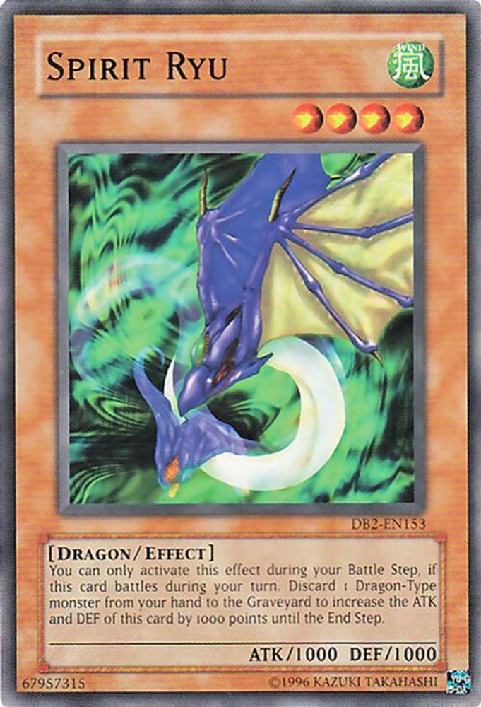 Spirit Ryu (DB2-EN153) - Common
