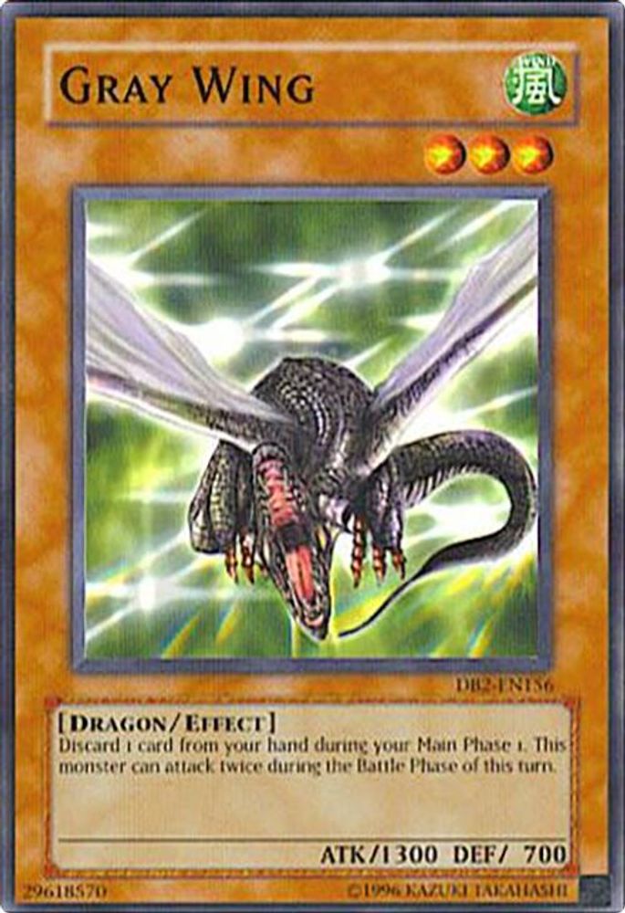 Gray Wing (DB2-EN156) - Common