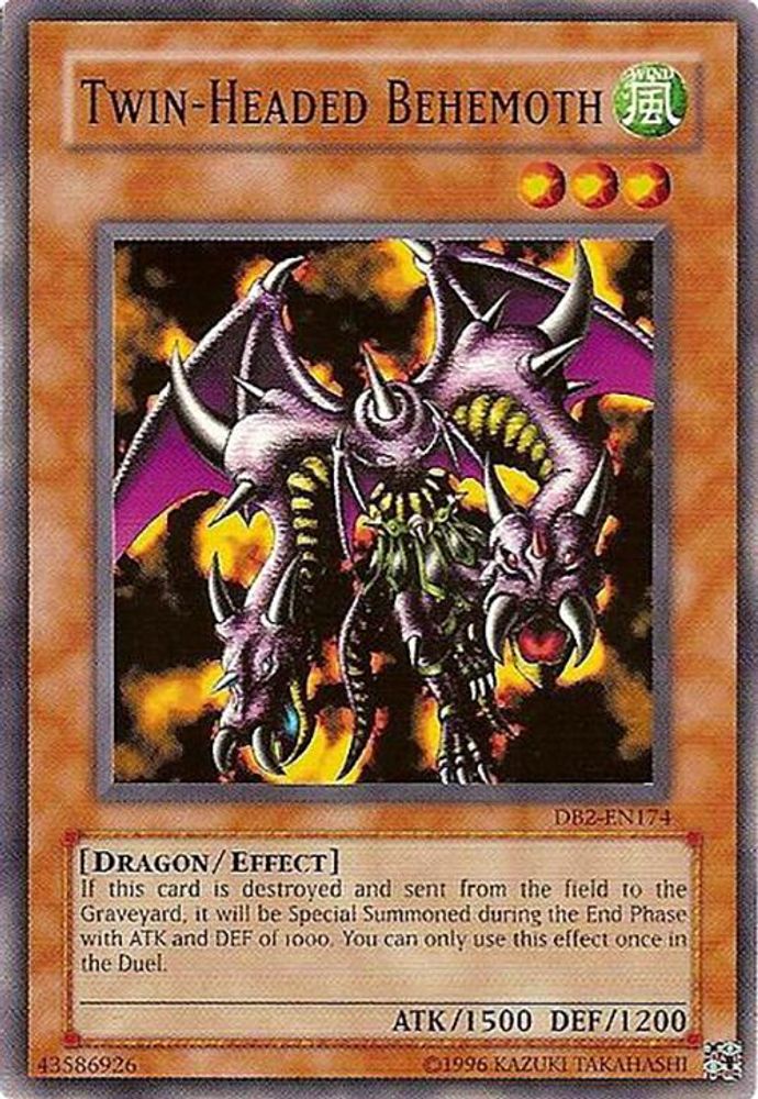 Twin-Headed Behemoth (DB2-EN174) - Common